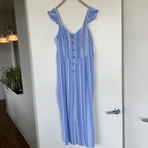 Striped Summer Jumpsuit  XL